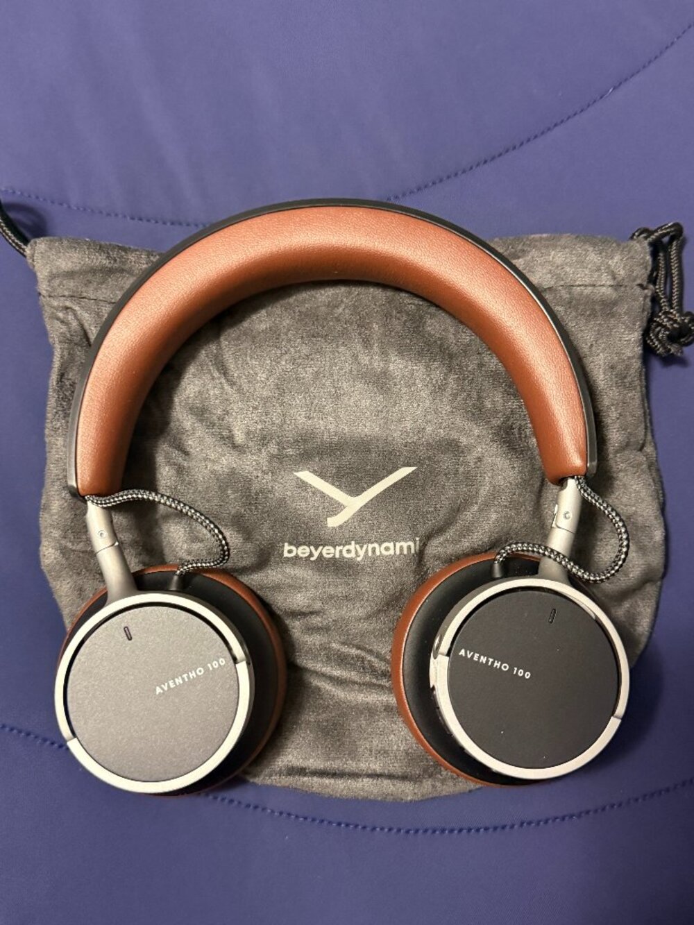 beyerdynamic AVENTHO 100 Wireless ANC Headphones Brown Like New